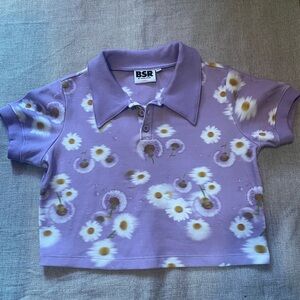 By Samii Ryan Wish Cropped Polo, Large